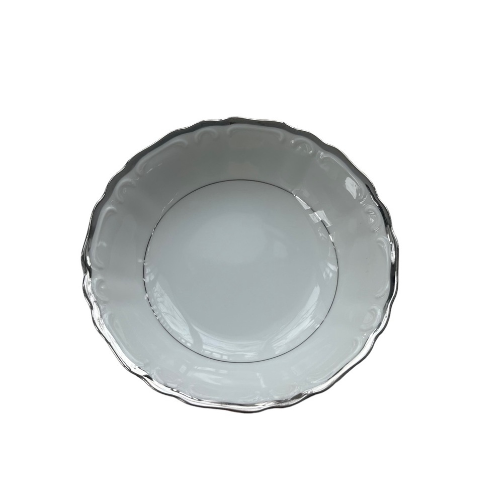 Vintage 1963‎ Silver Sonata By HARMONY HOUSE FINE CHINA Fruit/Dessert/Sauce Bowl